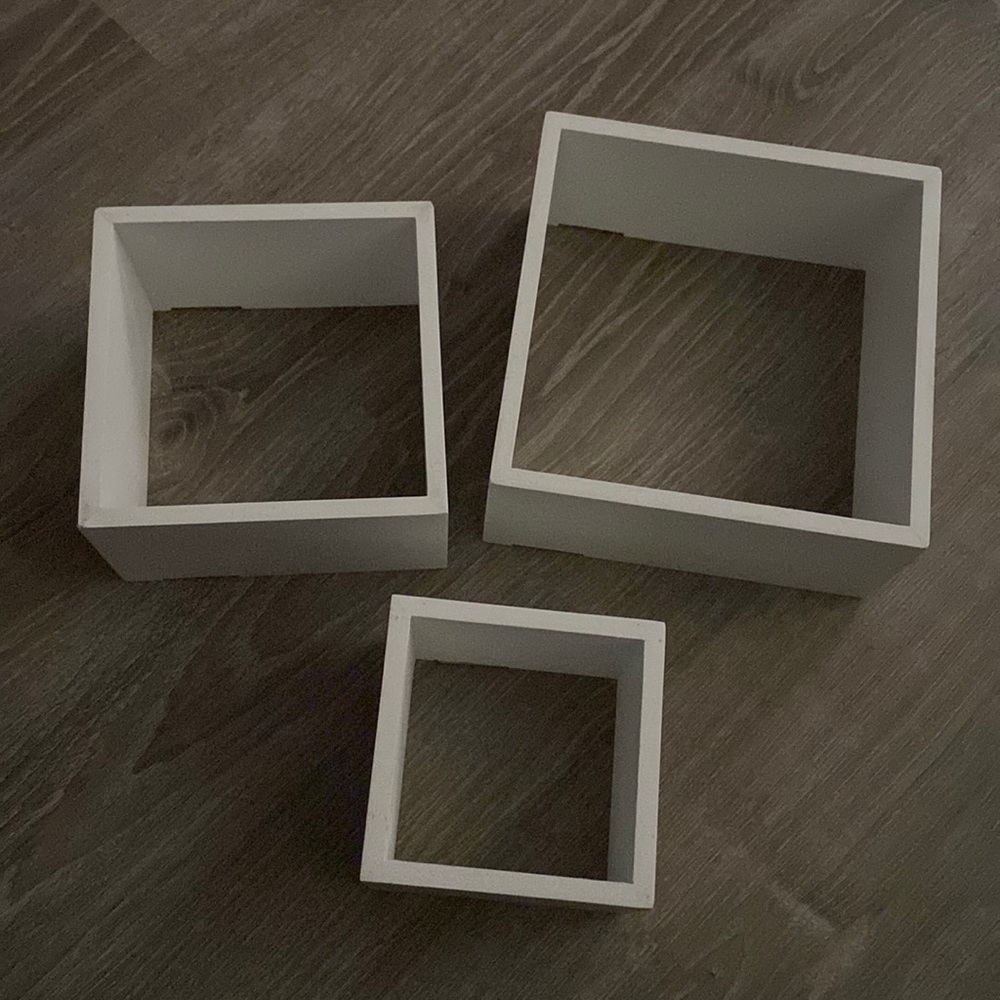 Wall boxes set of 3